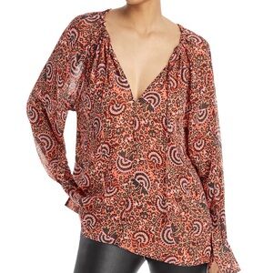 A.L.C. Bryce Silk Blouse